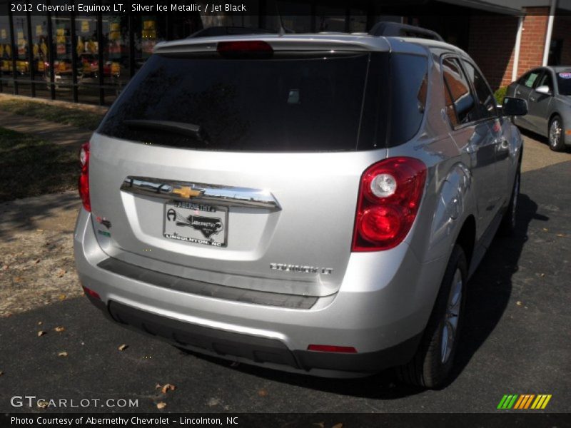 Silver Ice Metallic / Jet Black 2012 Chevrolet Equinox LT