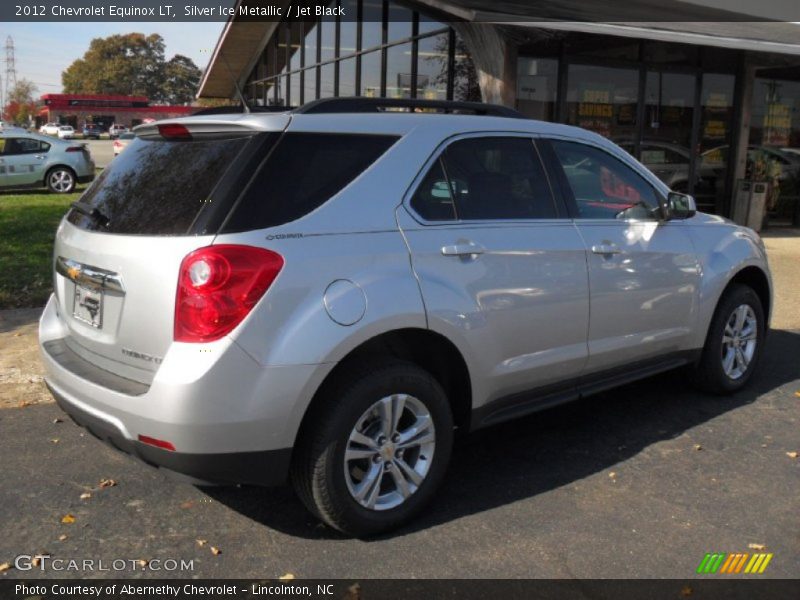 Silver Ice Metallic / Jet Black 2012 Chevrolet Equinox LT