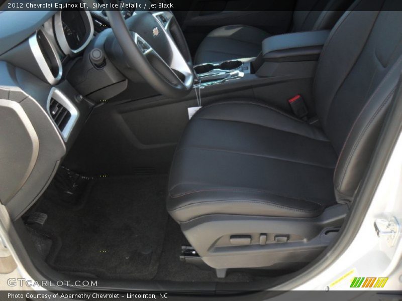 Silver Ice Metallic / Jet Black 2012 Chevrolet Equinox LT