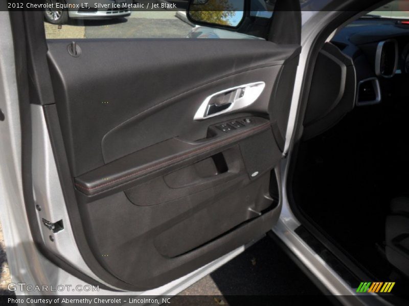 Silver Ice Metallic / Jet Black 2012 Chevrolet Equinox LT