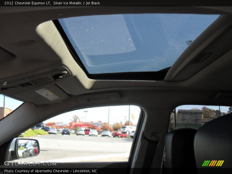 Silver Ice Metallic / Jet Black 2012 Chevrolet Equinox LT
