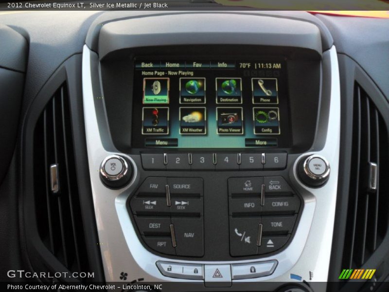 Controls of 2012 Equinox LT