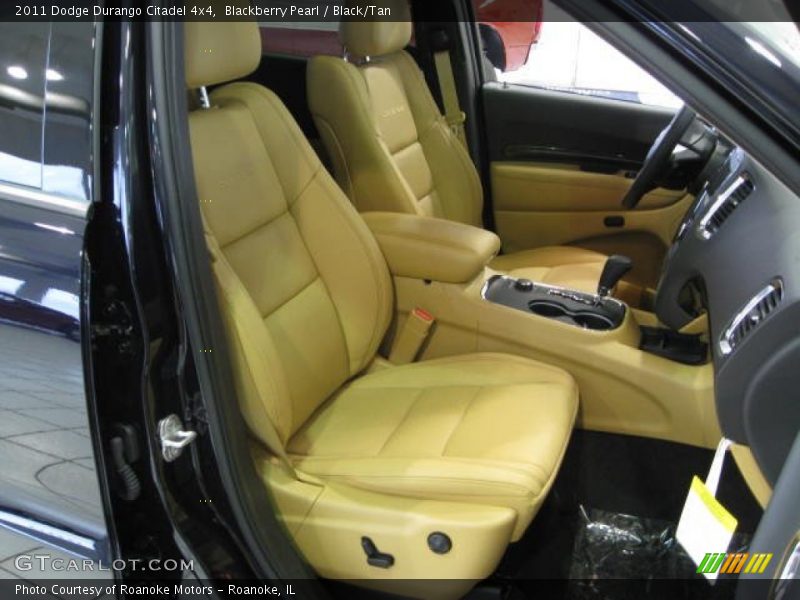 Blackberry Pearl / Black/Tan 2011 Dodge Durango Citadel 4x4