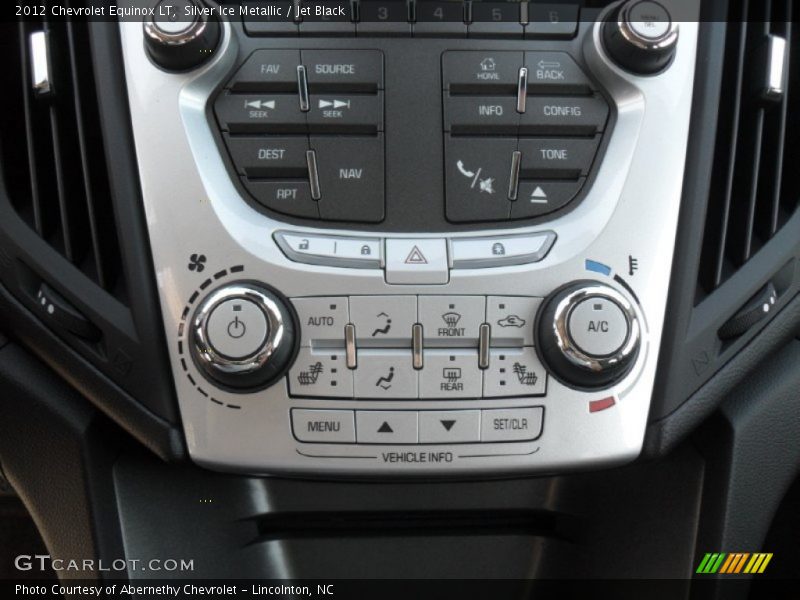 Controls of 2012 Equinox LT