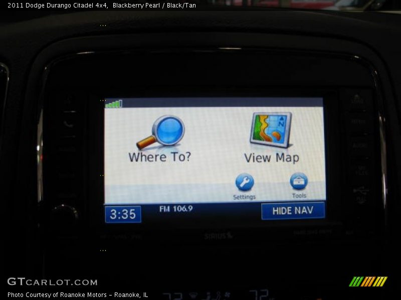 Blackberry Pearl / Black/Tan 2011 Dodge Durango Citadel 4x4