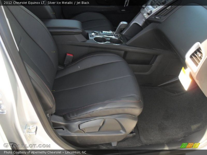 Silver Ice Metallic / Jet Black 2012 Chevrolet Equinox LT