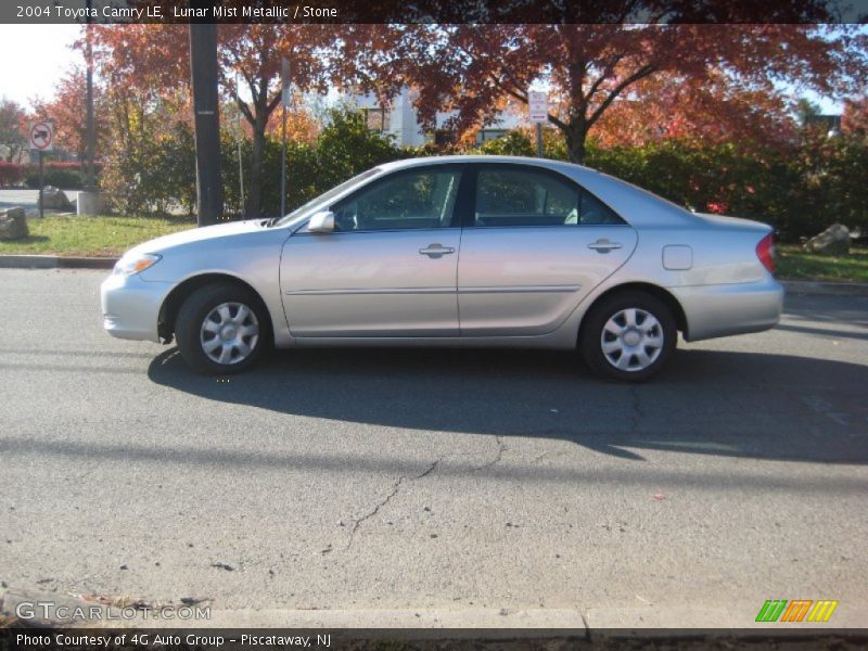 Lunar Mist Metallic / Stone 2004 Toyota Camry LE