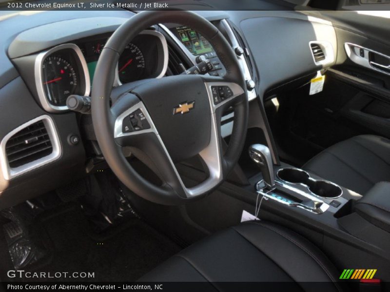 Jet Black Interior - 2012 Equinox LT 