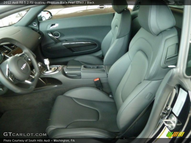  2012 R8 5.2 FSI quattro Black Interior