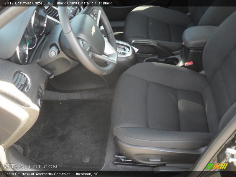 Black Granite Metallic / Jet Black 2012 Chevrolet Cruze LT/RS