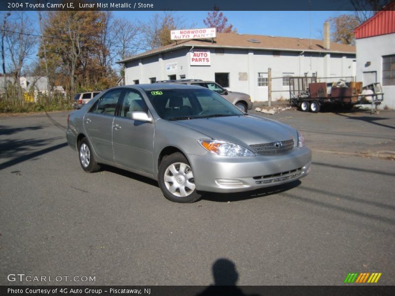 Lunar Mist Metallic / Stone 2004 Toyota Camry LE