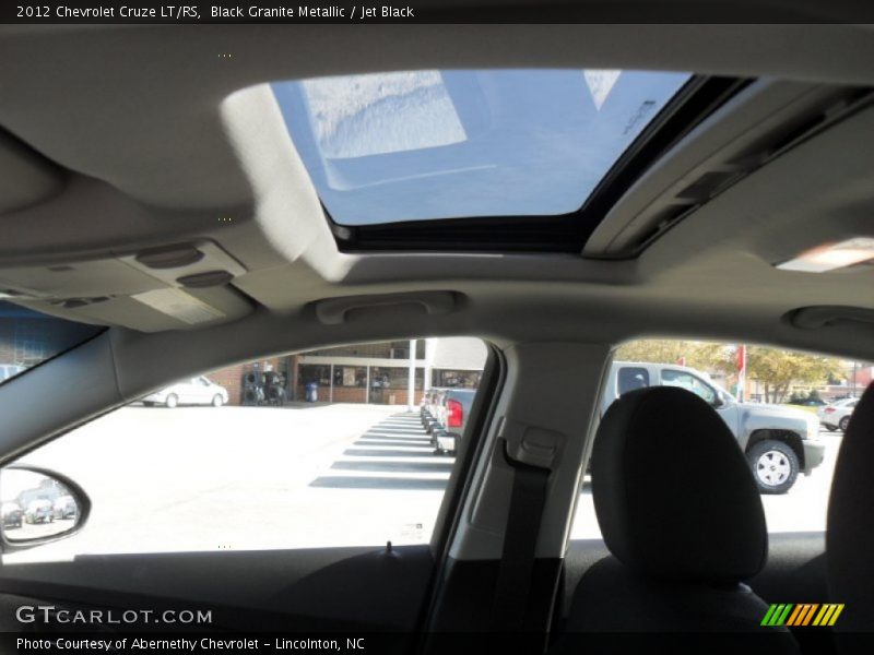 Black Granite Metallic / Jet Black 2012 Chevrolet Cruze LT/RS