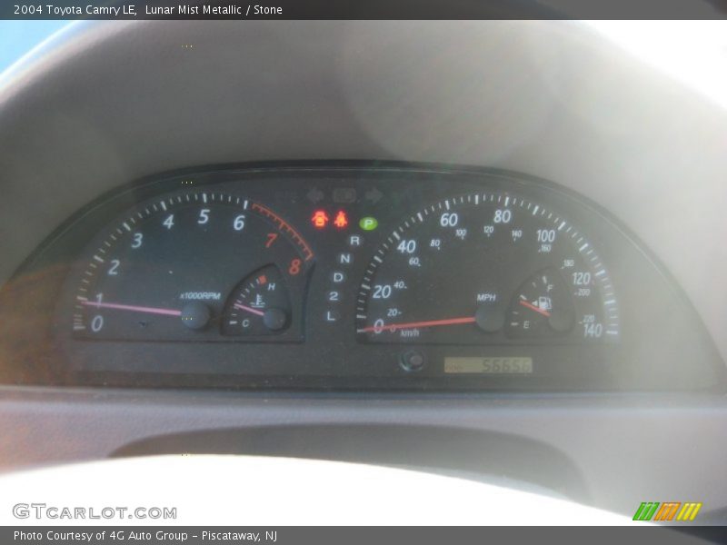 Lunar Mist Metallic / Stone 2004 Toyota Camry LE