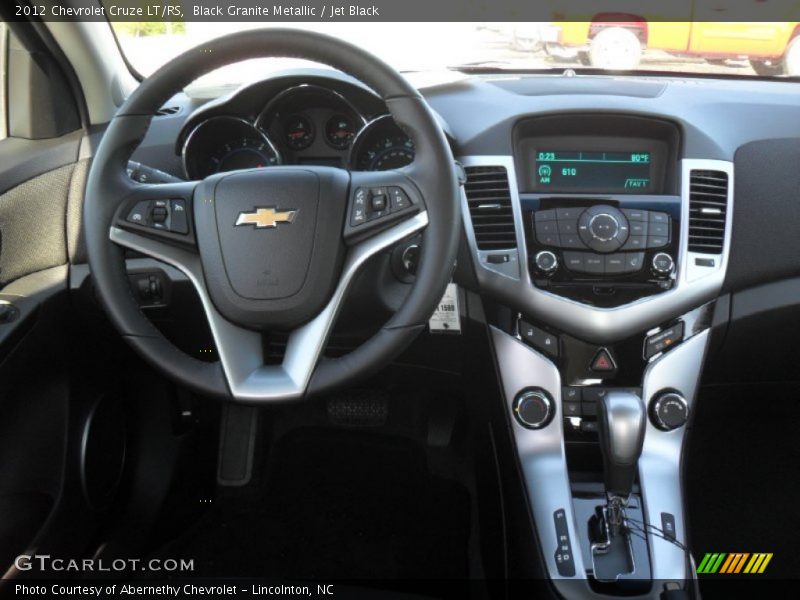 Black Granite Metallic / Jet Black 2012 Chevrolet Cruze LT/RS