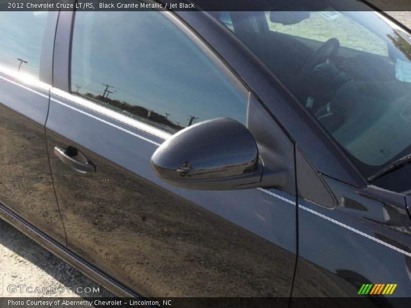 Black Granite Metallic / Jet Black 2012 Chevrolet Cruze LT/RS