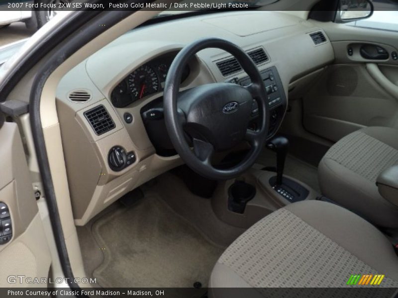 Dark Pebble/Light Pebble Interior - 2007 Focus ZXW SES Wagon 