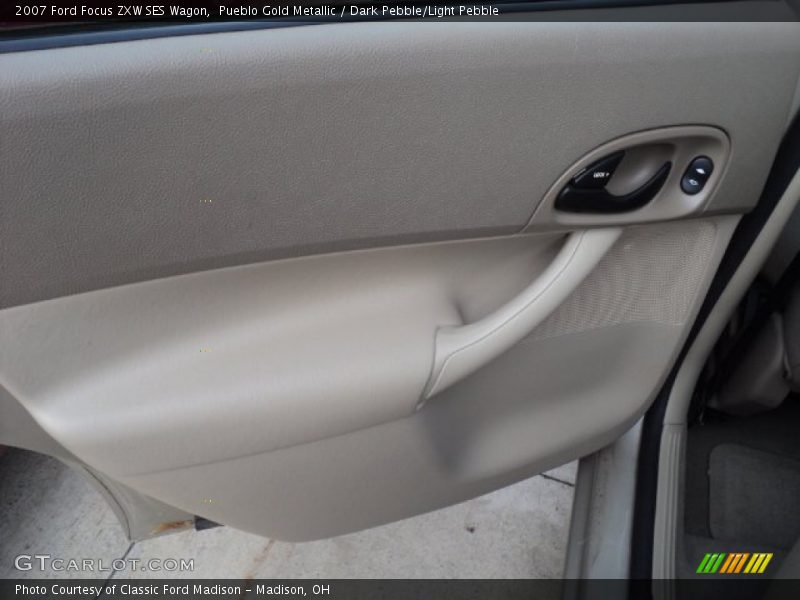 Pueblo Gold Metallic / Dark Pebble/Light Pebble 2007 Ford Focus ZXW SES Wagon
