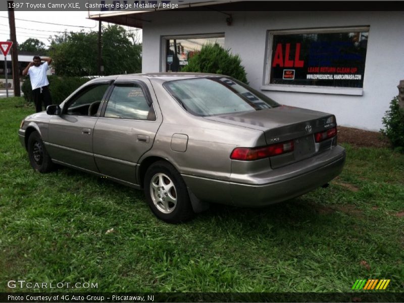 Cashmere Beige Metallic / Beige 1997 Toyota Camry XLE