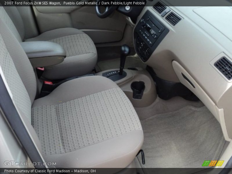 Pueblo Gold Metallic / Dark Pebble/Light Pebble 2007 Ford Focus ZXW SES Wagon