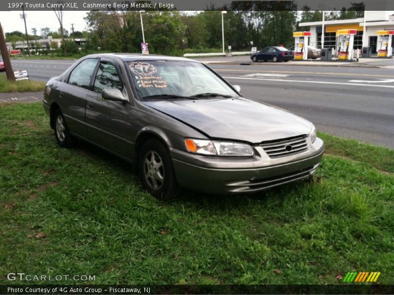Cashmere Beige Metallic / Beige 1997 Toyota Camry XLE
