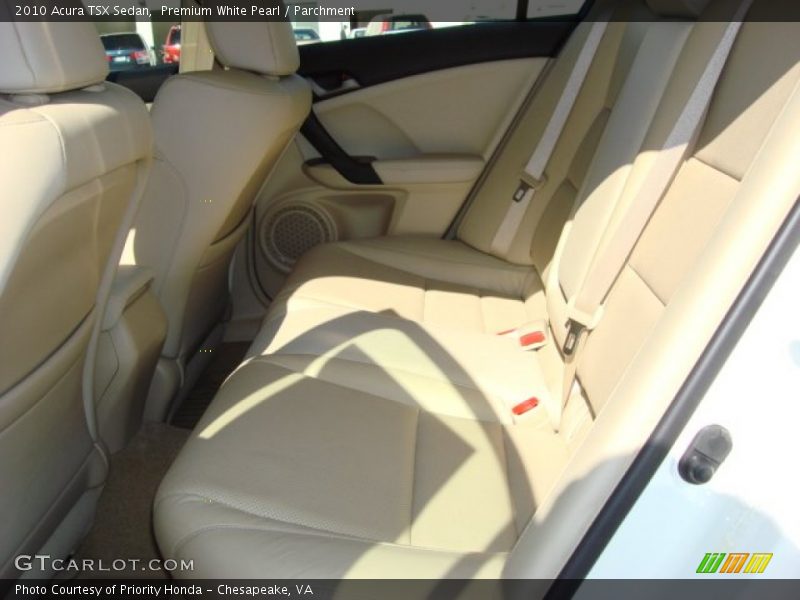 Premium White Pearl / Parchment 2010 Acura TSX Sedan