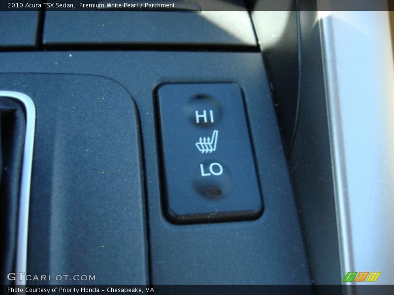 Premium White Pearl / Parchment 2010 Acura TSX Sedan