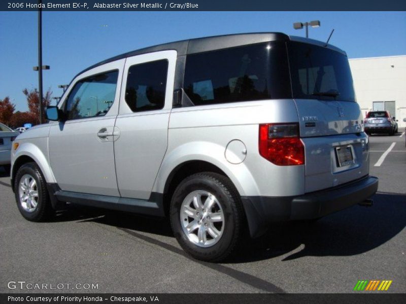 Alabaster Silver Metallic / Gray/Blue 2006 Honda Element EX-P