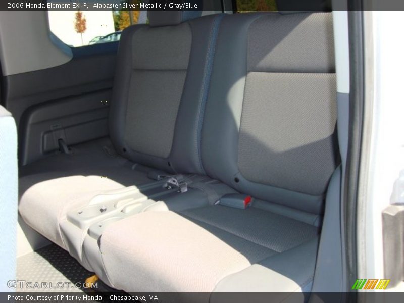 Alabaster Silver Metallic / Gray/Blue 2006 Honda Element EX-P