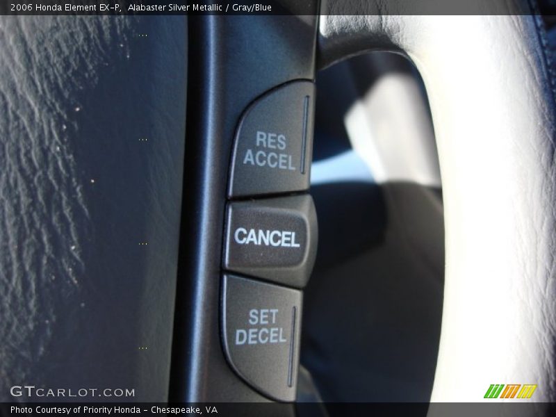 Alabaster Silver Metallic / Gray/Blue 2006 Honda Element EX-P
