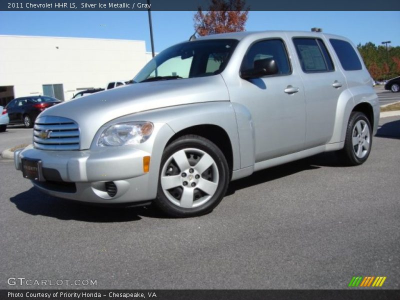 Silver Ice Metallic / Gray 2011 Chevrolet HHR LS