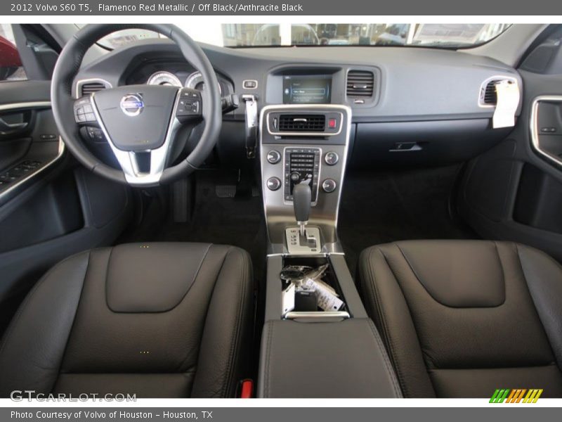 Flamenco Red Metallic / Off Black/Anthracite Black 2012 Volvo S60 T5