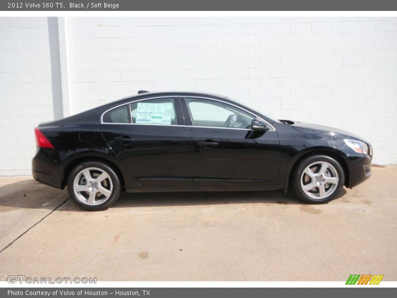 Black / Soft Beige 2012 Volvo S60 T5