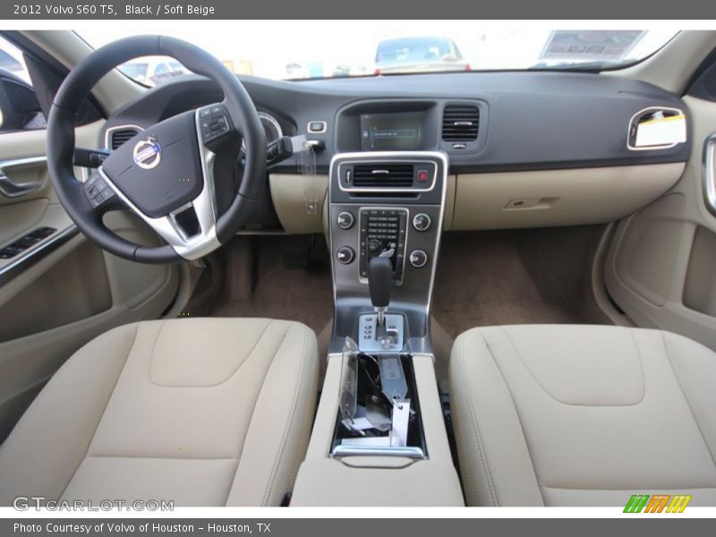 Black / Soft Beige 2012 Volvo S60 T5
