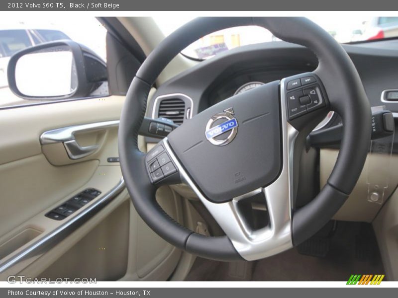 Black / Soft Beige 2012 Volvo S60 T5