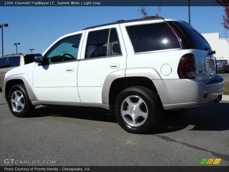 Summit White / Light Gray 2006 Chevrolet TrailBlazer LT