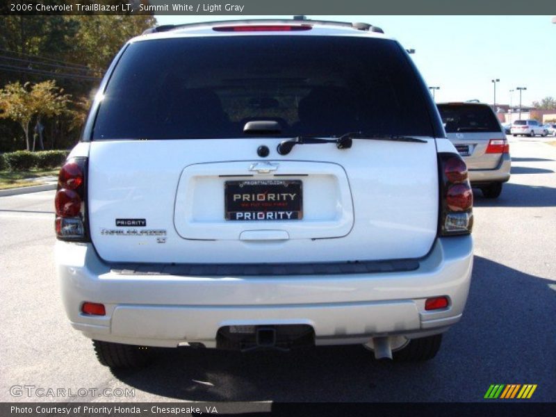 Summit White / Light Gray 2006 Chevrolet TrailBlazer LT