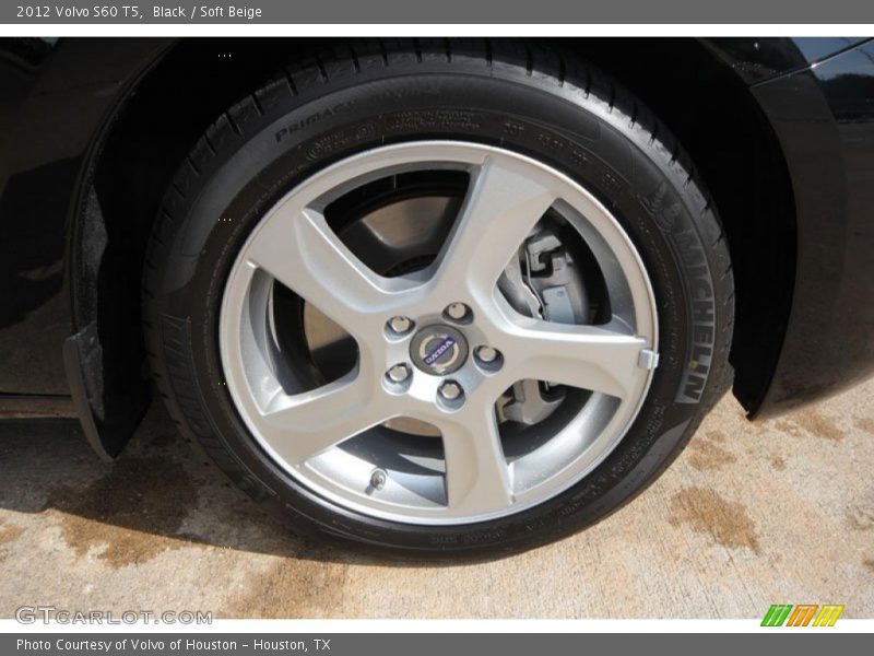 Black / Soft Beige 2012 Volvo S60 T5