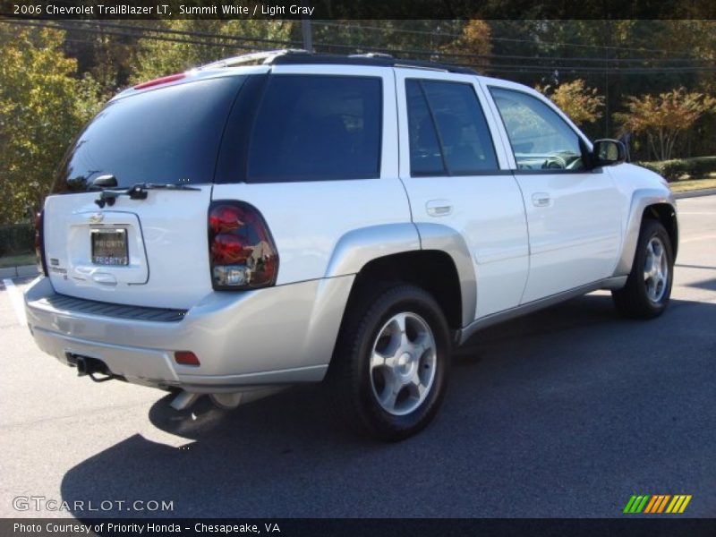 Summit White / Light Gray 2006 Chevrolet TrailBlazer LT