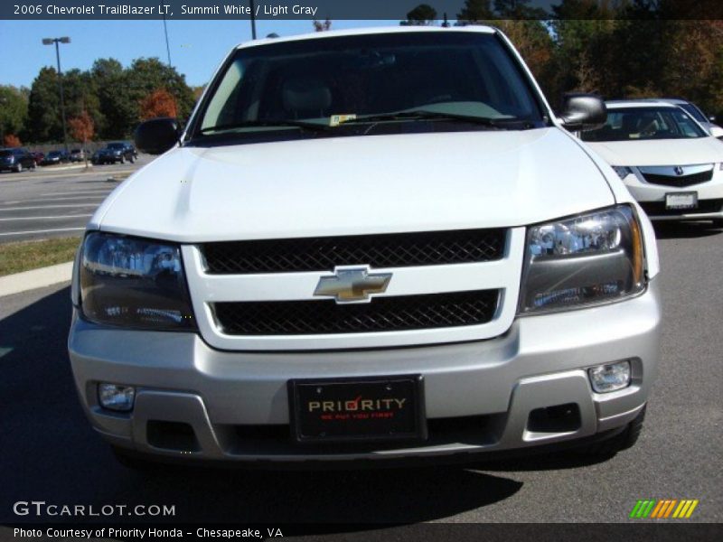 Summit White / Light Gray 2006 Chevrolet TrailBlazer LT