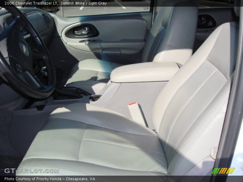 Summit White / Light Gray 2006 Chevrolet TrailBlazer LT
