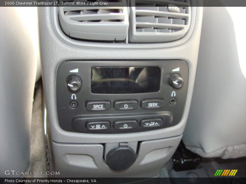 Summit White / Light Gray 2006 Chevrolet TrailBlazer LT