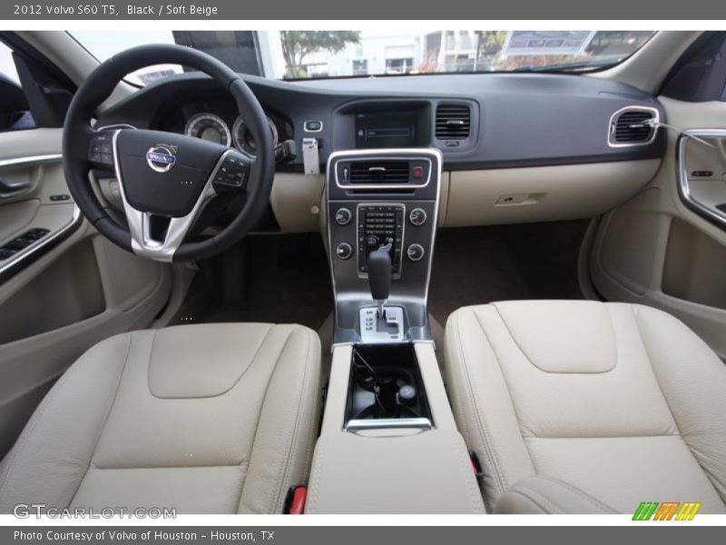 Black / Soft Beige 2012 Volvo S60 T5