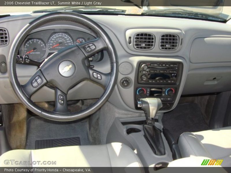 Summit White / Light Gray 2006 Chevrolet TrailBlazer LT
