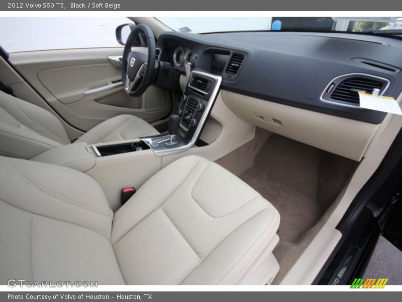 Black / Soft Beige 2012 Volvo S60 T5