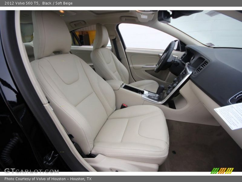 Black / Soft Beige 2012 Volvo S60 T5