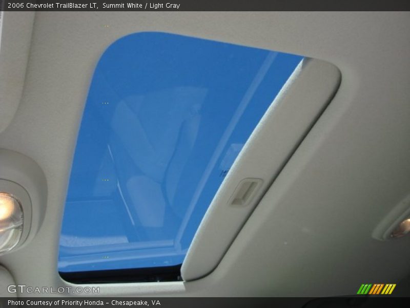 Summit White / Light Gray 2006 Chevrolet TrailBlazer LT