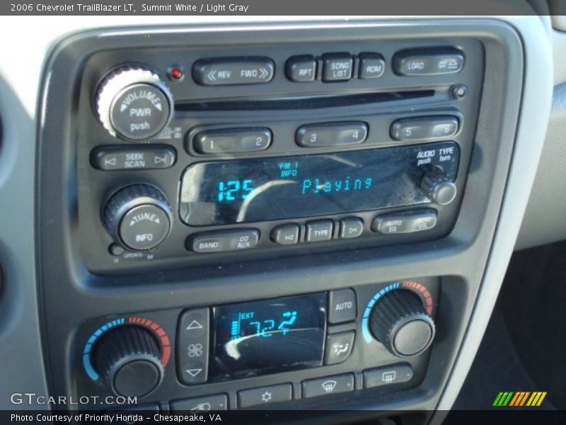 Summit White / Light Gray 2006 Chevrolet TrailBlazer LT