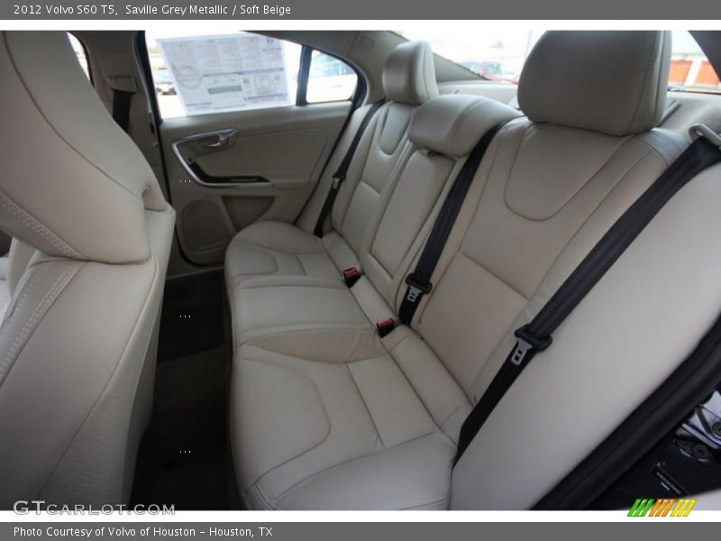 Saville Grey Metallic / Soft Beige 2012 Volvo S60 T5