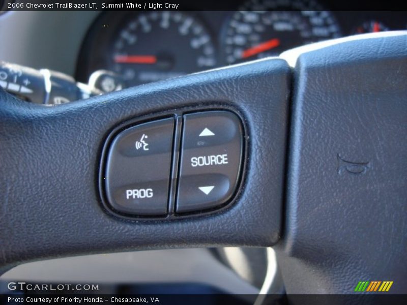 Summit White / Light Gray 2006 Chevrolet TrailBlazer LT