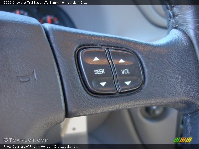 Summit White / Light Gray 2006 Chevrolet TrailBlazer LT